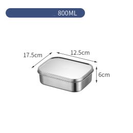 304Stainless Steel Preservation Box Heart Shaped