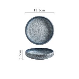 Small Dish Seasoning Ceramic Circular