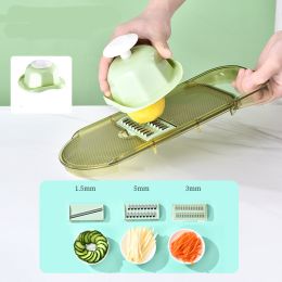 Transparent Green Kitchen Household Vegetable And Fruit Shredder