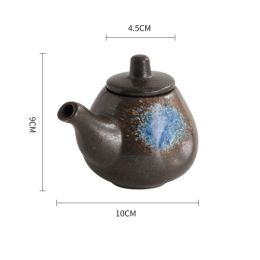 Kitchen Storage Tank Underglaze Color Seasoning Pot