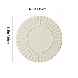 Eco Friendly Silicone Heat Insulation Pad Table Mat - Beige - 16*16cm 100g