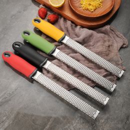 Stainless steel fruit cheese grater Chocolate lemon rind cheese crumb grater Grater kitchen tools - Shredder-yellow