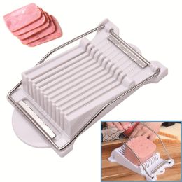 Stainless Steel Luncheon Meat, Ham And Banana Slicer Fruit Slicer Egg Cut Divider - CW025