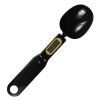 Electronic Kitchen Scale; 0.1g-500g LCD Display Digital Weight Measuring Spoon; Kitchen Tool - Black