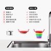 Kitchen sink filter cartoon cute little monster rainbow filter anti-blocking sewer filter artifact - rainbow