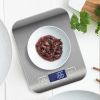 1pc 10KG/5KG Kitchen Scales Stainless Steel Weighing For Food Diet Postal Balance Measuring LCD Precision Electronic - 5KG