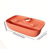 1pc; Sink Splash Guard; Drain Storage Rack; Rack Holder For Scourers Scrubber Sponge Dishcloth; Kitchen Supplies - White