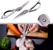 Kitchen Scissors Kitchen Shears Come Apart Multi Function Stainless Steel Cooking Scissors with Comfortable Non Slip Handle - Stainless Steel