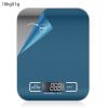 1pc 10KG/5KG Kitchen Scales Stainless Steel Weighing For Food Diet Postal Balance Measuring LCD Precision Electronic - 5KG