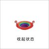 Kitchen sink filter cartoon cute little monster rainbow filter anti-blocking sewer filter artifact - rainbow