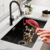 Kitchen sink filter cartoon cute little monster rainbow filter anti-blocking sewer filter artifact - rainbow