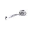 Mesh Strainer Tongs 2 in 1 Stainless Steel Oil Frying Filter Spoon Fry Tool Oil Skimmer with Clip Cooking Gadget Tool - stainless steel