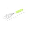 Kitchen Utensils Set 8 pieces Stainless Steel with Silicone Handle Non Stick Kitchenware Set Home Kitchen Tools Gadgets - green