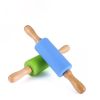 Small Silicone Rolling Pin - Blue