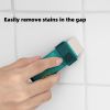 1pc Gap Eraser Kitchen Stove Cleaning Brush Pot Bottom Brush Bathroom Water Pool Beauty Seam Eraser Cleaning Supplies Tools - Blue