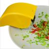 Vegetable Slicer Chopper Herb Mincer Cutter Shredder Kitchen Gadget Tool - Yellow